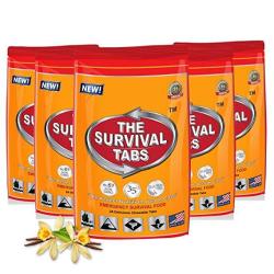 120 Tabs Survival Tabs 10-DAY Emergency Survival Mres Meals Ready-to-eat Bugout For Travel Camping Boating Biking Hunting Activities Gluten Free And Non-gmo 25 Years