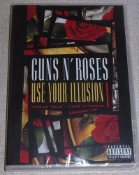 Guns N Roses Use Your Illusion I World Tour 1992 Dvd South Africa Cat Umfdvd 71