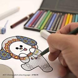 48  Bts Bt21 Coloring Pages  Free