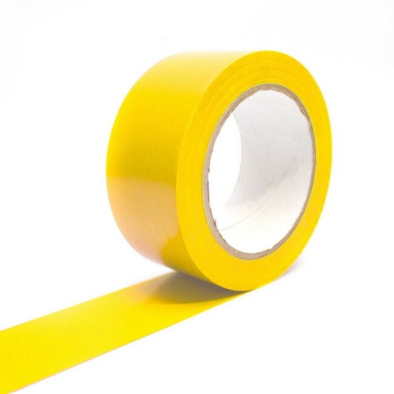 Floor Tape Cobatape Vinyl Marking 33 M X 5 Cm Yellow TP070002