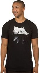 The Witcher 3 Wolf Silhouette Mens T-Shirt