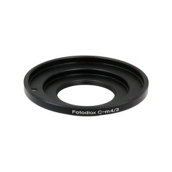 Fotodiox Lens Mount Adapter C-mount Lens To Micro Four Thirds Mft System Camera Such As Panasonic Lumix Om-d & Bmpcc