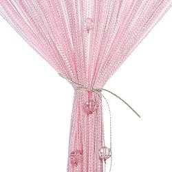 Vidillo String Curtain Panel Colorful Beads Door Wall Window Doorways Panel Fly Screen Fringe Room Divider Blinds Decorative Tas R615 00 Home And