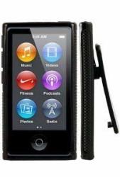 Belt Clip Case For Apple Ipod Nano 7TH Generation Tpu Black