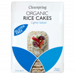 Rice Cake Lightly Salted Organic Gf 130G