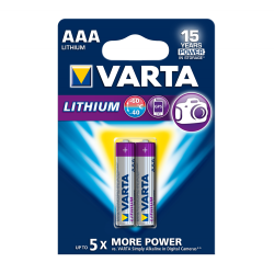 Varta Lithium Batteries Aaa 2 Pack