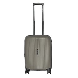 Gino De Vinci Forte Expandable 50CM Small Roller Case Coffee Brown