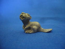 The Smiling Beaver - Pewter Animal Ornament