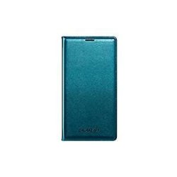 Samsung Flip Wallet Case For Samsung Galaxy S5 - Blue