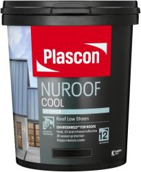 Plascon Nuroof Cool Low Sheen Roof Paint Antique Grey 20L