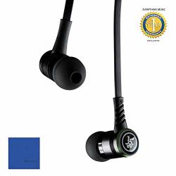 Mackie Cr-buds In-ear Headphones With In-line Microphone & Remote With Microfiber And 1 Year Everything Music Extended Warranty
