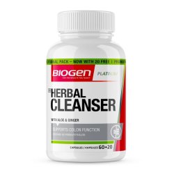 Biogen Platinum Biogen Herbal Cleanser 60+20 Value Pack