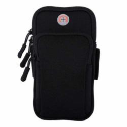 Fidgetkute Sports Running Arm Band Holder Bag For Huawei P9 P10 P20 Lite Mate 20 10 Pro Hot Black For Huawei Y3 2017