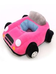 Baby Seating Plush Car Cushion - Pink