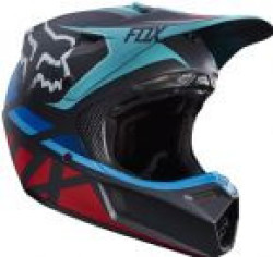 Fox V3 Seca Grey red Helmet - M