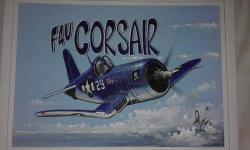 F4u Corsair Painting By Ryno Cilliers Without Frame