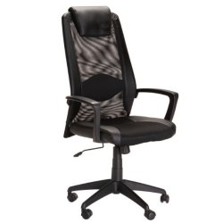 Exec Hiback Office Chair W-156 - Black