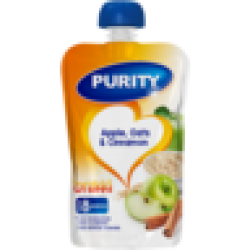 Purity Apple Oats & Cinnamon Brekki Puree 8 Months+ 110ML