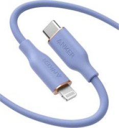 ANKER Powerline III Flow Usb-c To Lightning Cable For Iphone 12 Purple