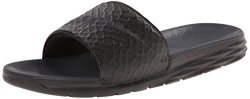 Nike Men's Benassi Solarsoft Slide Sandal Black anthracite 7 D M Us