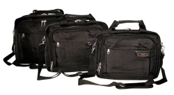 Classic Deluxe 1680D Laptop Briefcase 15 Inch - Black