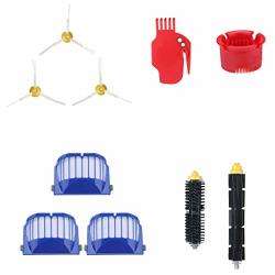 Umei Brush Filters Side Brushes Compatible With Irobot Roomba 600 All Series Robot Vacuum Cleaner