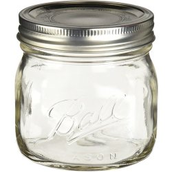 Ball Jars & Lids Ball Pint Jar Elite Collection - Wide Mouth 470ML 4 Pack