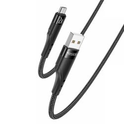 CA109 3M 2A USB To Micro USB Charging Data Cable - Black