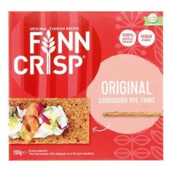 Finn Crisp Original Thin Cracker Bread 200G
