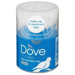 Dove Cotton Buds Cosmetic 72'S