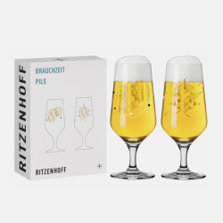 Ritzenhoff Brauchzeit Pilsner Beer Glass Set 1