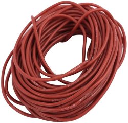 Aexit 5 Meter Car Electronics 28AWG Brown Gauge Flexible Stranded Copper Cable Silicone Wire Power and Ground Cable for RC 