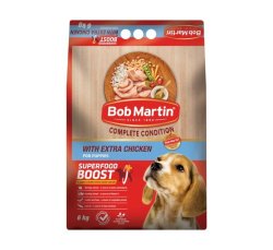Bob Martin Dog Food Puppy With Extra Chicken 1 X 6KG