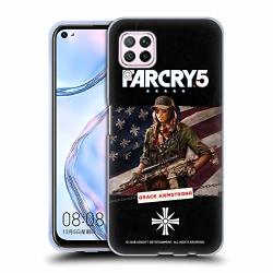 Official Far Cry Grace Armstrong 5 Characters Soft Gel Case Compatible For Huawei Nova 6 Se