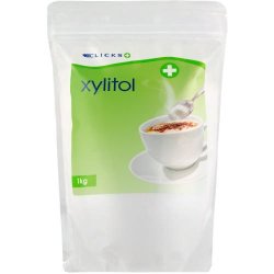 Clicks Xylitol Sweetener Pouch 1KG