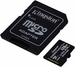 Kingston 128GB Samsung Galaxy S20+ 5G Microsdxc Canvas Select Plus Card Verified By Sanflash. 100MBS Works With Kingston