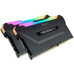 Vengeance Rgb Pro 16GB DDR4 Desktop Memory Module Kit 3600MHZ C18 2X 8GB Black