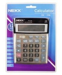 Nexx DK238 12 Digit Desktop Calculator