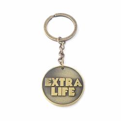 Tisea Parzival Wade's Jean Vest And Extra Life Coin Props Accessories Collections One Size Extra Life Coin Key Chain