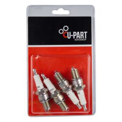 U-part - Ngk - Spark Plug - Brass Plated - 6ESX4 - Bulk Pack Of 2