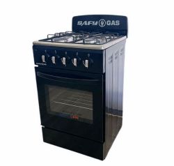 Safy Freestanding 4 Burner & Oven Combined Gas Cooker