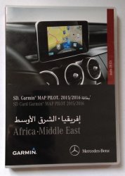Mercedes-benz Sd Garmin Map Pilot 15 16 Africa Middle East A2189066102