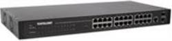 Intellinet 24 Port Web Managed Gigabit Ethernet Switch with 2 SFP Ports