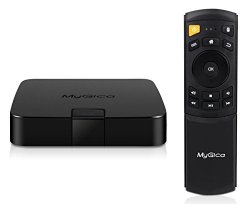 MyGica Atv 495 Pro Quad Core Android Tv Box And Streaming Media Player With Kodi 2GB 16GB 4K AC Wireless KR-41 Remote Control