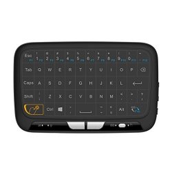 Strqua 2.4GHZ MINI Wireless Keyboard Full Screen Mouse Touchpad Combo Rechargeable Remote Control For PC Android Tv Box Htpc Iptv PS3 Pad