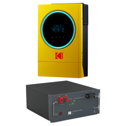 Kodak Solar 6.2KW Inverter With 4.94KWH Battery Off-grid System