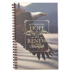 CHRISTIAN ART DISTRIBUTORS But Those Who Hope In The Lord Wirebound Notebook