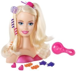 Barbie Blonde Styling Head "small
