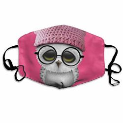 Dustproof Anti-bacterial Washable Reusable Nerdy Baby Owl Mouth Cover Mask Respirator Germ Protective Safety Warm Windproof Mask