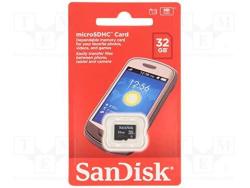 SanDisk 32GB Mobile Microsdhc Class 4 Flash Memory Card With Sd Adapter - Retail Packaging